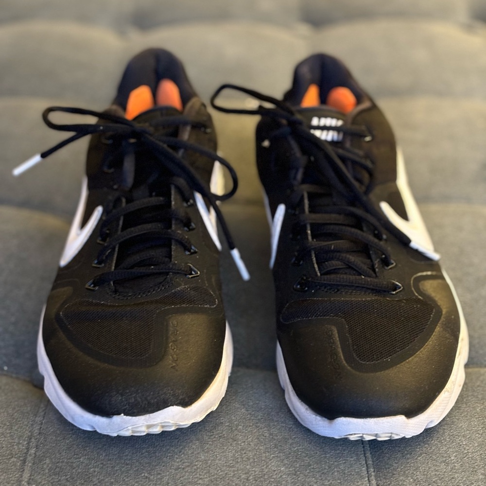 Nike Alpha Huarache Elite 2 Mens Size 8 Baseball Turf AJ6877-001, gently worn